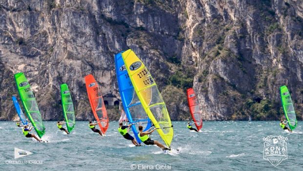  Kona One Windsurfing   2019 Kona World Championship  Lake Garda ITA  Day 1, Temko USA 2nd