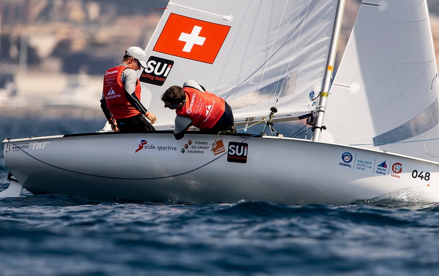  Olympic Wolrdcup 2019  Act 3  Genova ITA  Day 6  Wagen/Siegwart SUI and Maud Jayet SUI will fight for Medals today