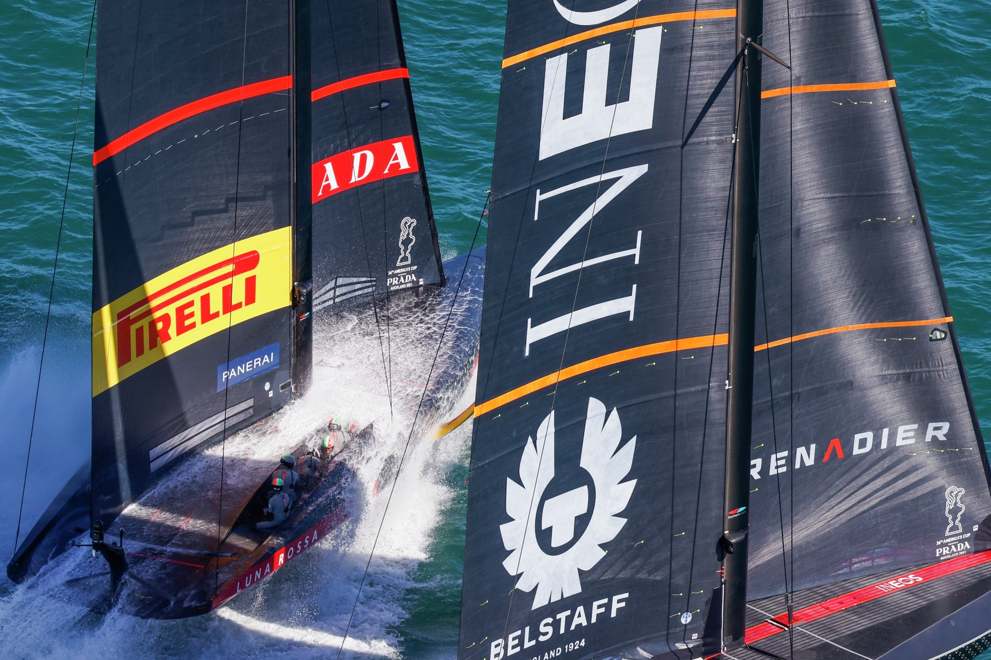  Prada Cup  Auckland NZL  Final  Races 5 + 6  First victory for INEOS