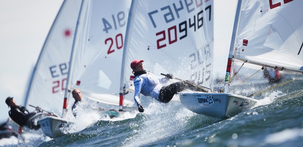  Laser Radial  Youth European Championship  Gdynia POL  Final results, leader change in both fleets, Wiktoria Golebiowska POL and Nicholas Bezy HKG on 1st