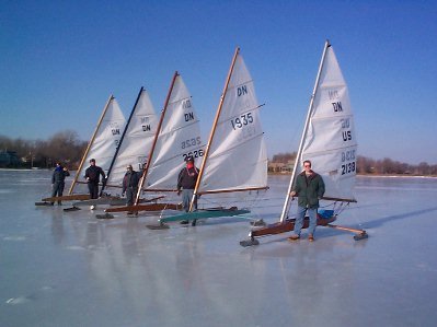  IceSailing  DN European Championship 2017  Balatonfuered HUN  first races today