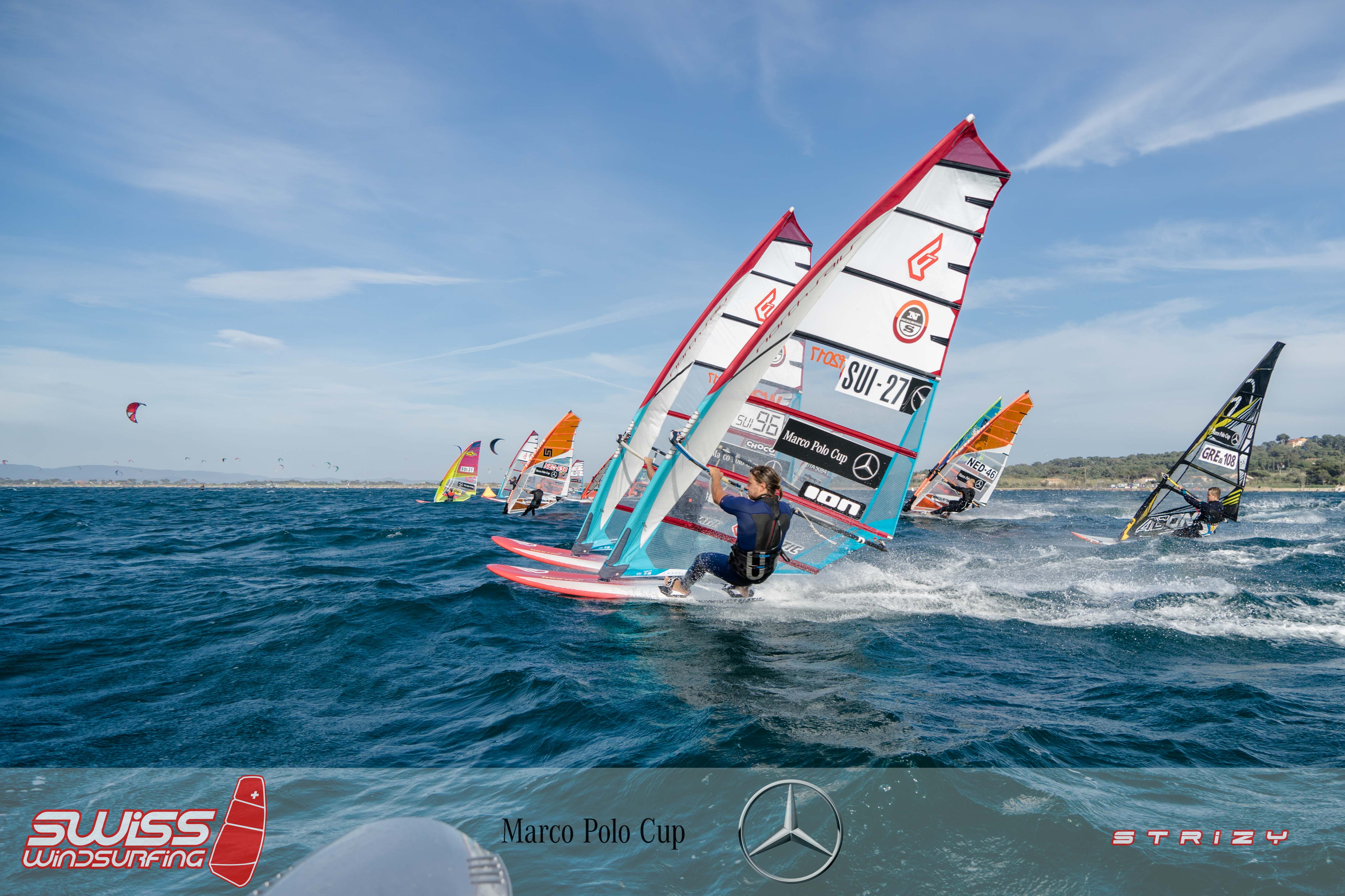  Windsurfing  Marco Polo Cup  Slalom  Hyeres FRA  Day 2