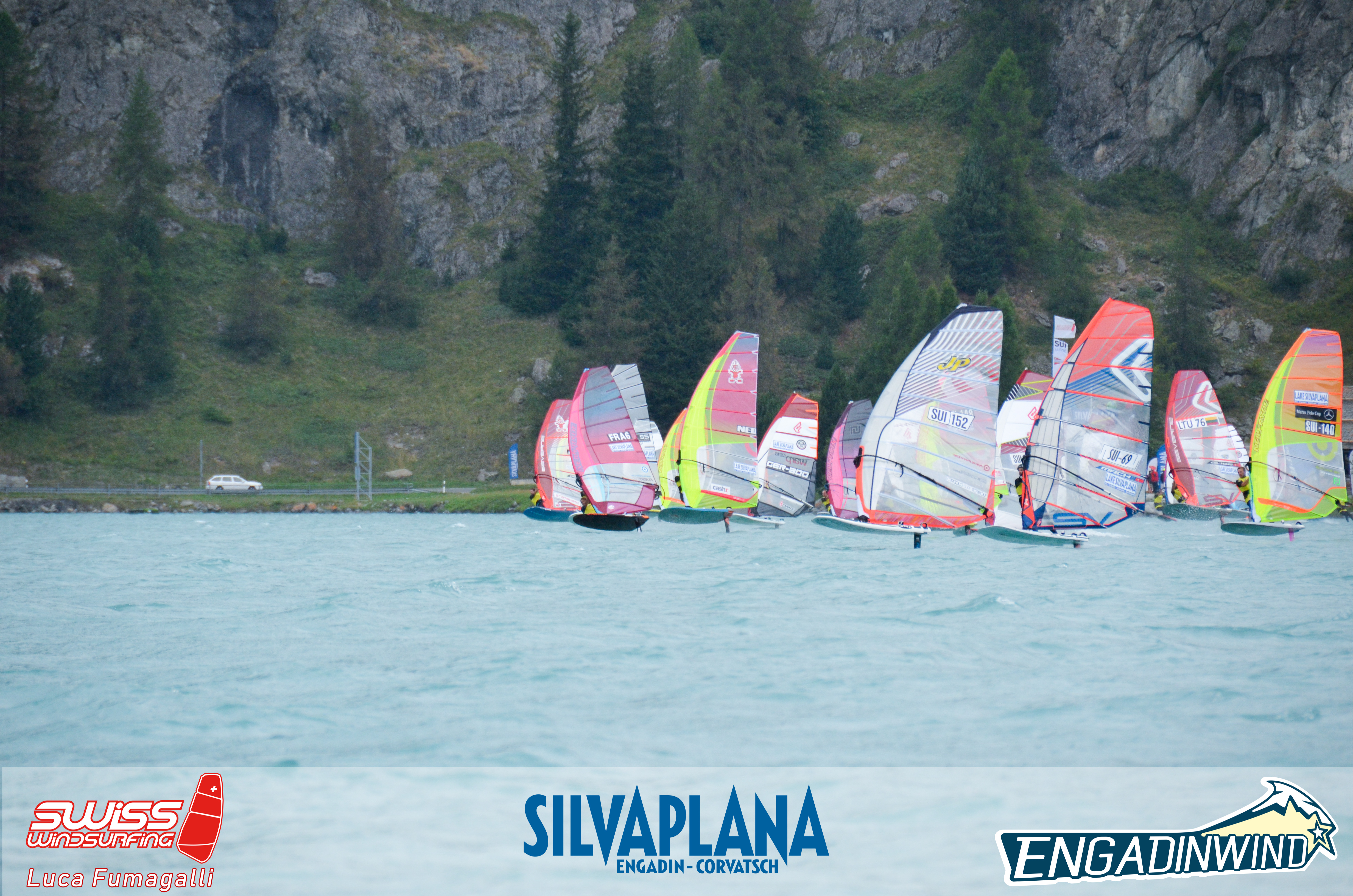  Windsurfing  Swiss Championship/Engadinwind  Silvaplana SUI  Day 2