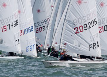  Laser  Europacup 2018  Neuchatel SUI  Day 2