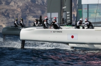  F50-Catamaran - Sail GP - Final - Marseille FRA - Day 1, Australia and Japon on top, USA last with equipment problems