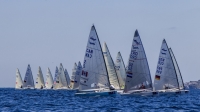  Olympic Worldcup 2016 - Semaine Olympique - Hyères FRA - Day 3, McNay/Hughes 470 men, Haeger/Provancha 470 women and Isabelle Bertold CAN Radial struggle for the Medal Race today