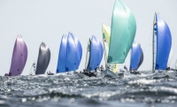  49er, 49erFX, Nacra 17 - European Championship 2019 - Weymouth GBR - Day 1 - the only NorAm boats in the top-20 are 12th Tenhove/Millen CAN (49erFX) and 19th Snow/Wilson USA (49er)