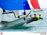  Nacra 17, 49er, 49erFX - World Championship - Auckland NZL - Day 4, Olympic Nation Qualification Berths for USA in sight in all three classes