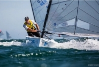  Finn - Goldcup 2021 - Porto POR - Practice Race today - with the USA, CAN, MEX Olympians