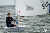  Laser Radial/RS:X-Windsurf - World Championship 2020 - Melbourne AUS - Sarah Douglas CAN now on 6th, Charlotte Rose USA coming strongly from behind
