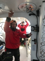  Ultime Trimaran - Brest-Atlantiques - Brest FRA - Day 13, still high-speed, now in more moderate conditions