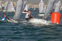  Optimist - Vila de Palamos Trophy - Palamos ESP - Day 1, two USA participants in top 100 among the 581 starters