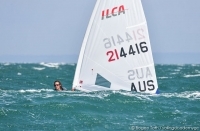  Olympic & International Classes - Sail Melbourne - Melbourne AUS - Day 4, rainy weather and fresh winds, reduced program