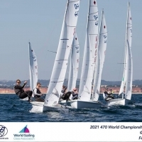  470 - World Championship 2021 - Vilamoura POR - Day 4 -  Nikole Barnes/Lara Dallman-Weiss now high favorites for the 470 Olympic selection