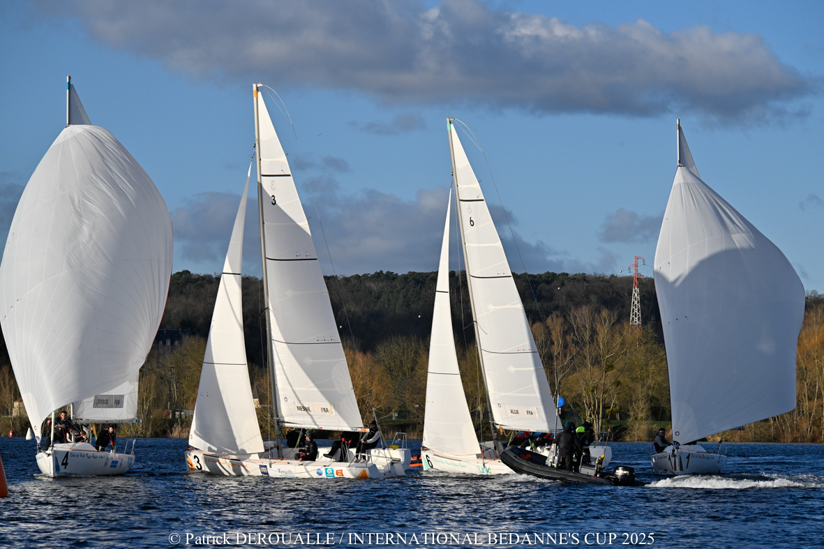  Match Racing  Bedanne Cup FRA  SaintAubin  Elbeuf FRA  Day 3