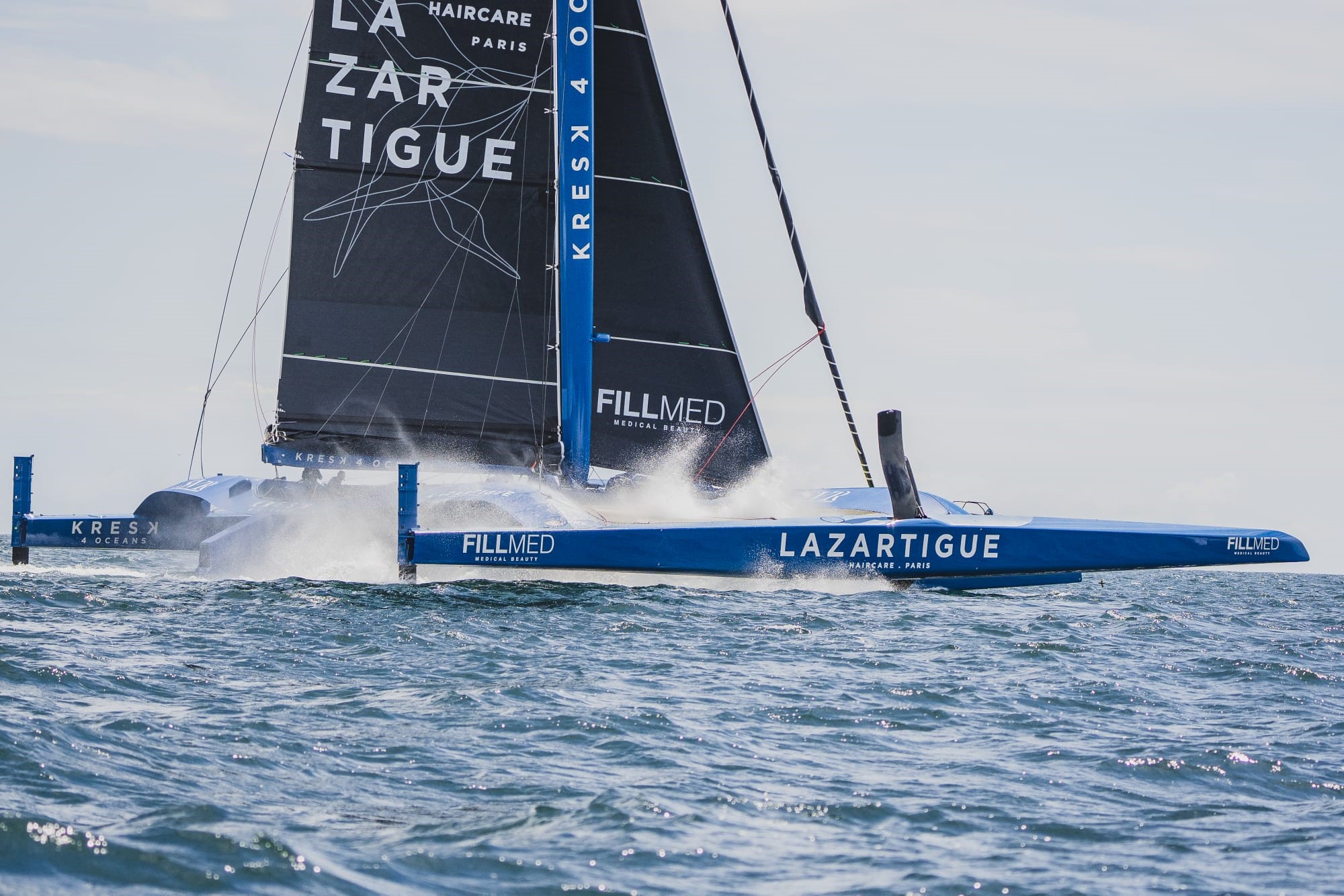  Trophee Jules Verne  Day 1  SVR Lazartigue restarted