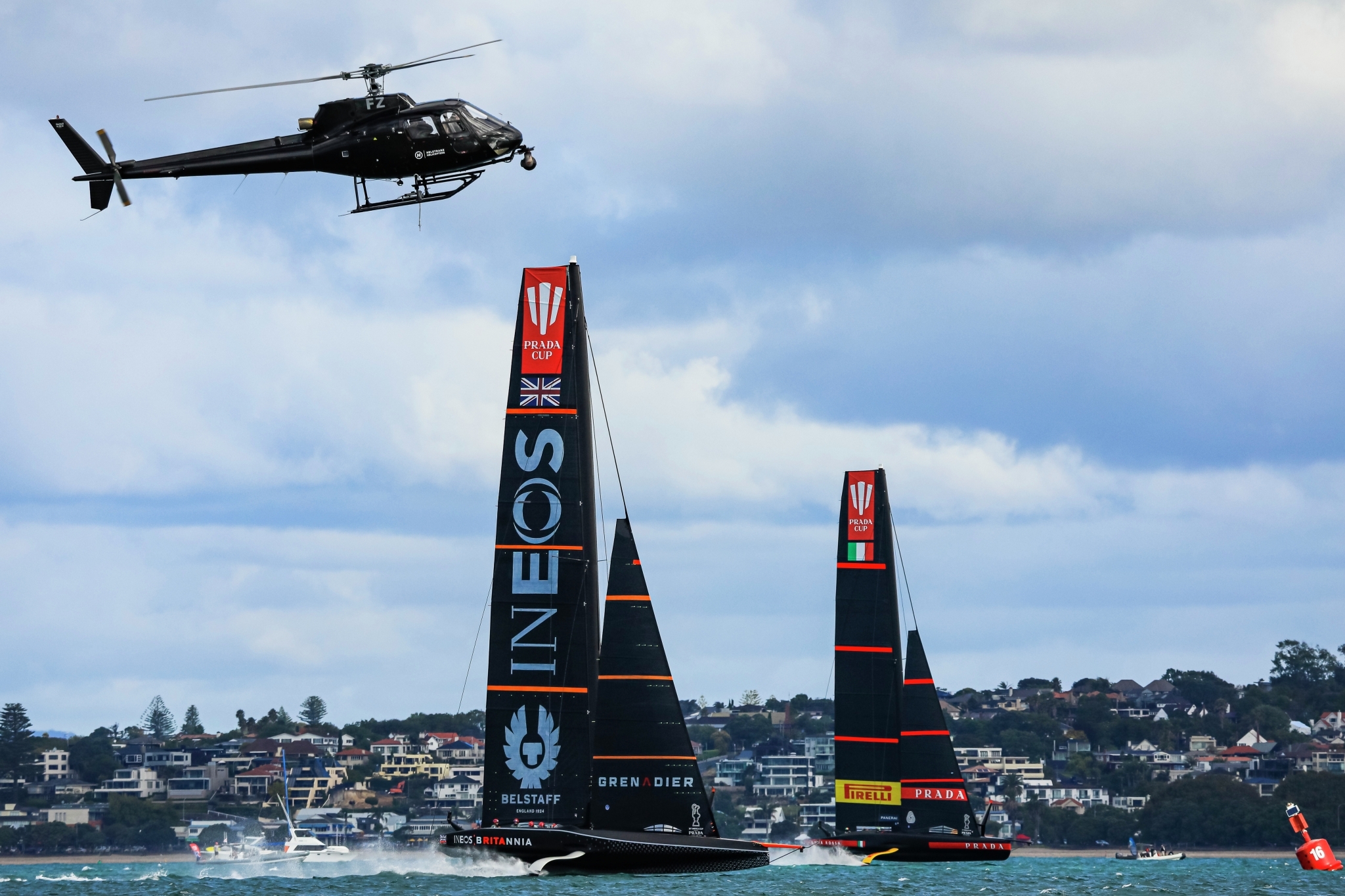  Prada Cup  Auckland NZL  Final  First races tomorrow morning !
