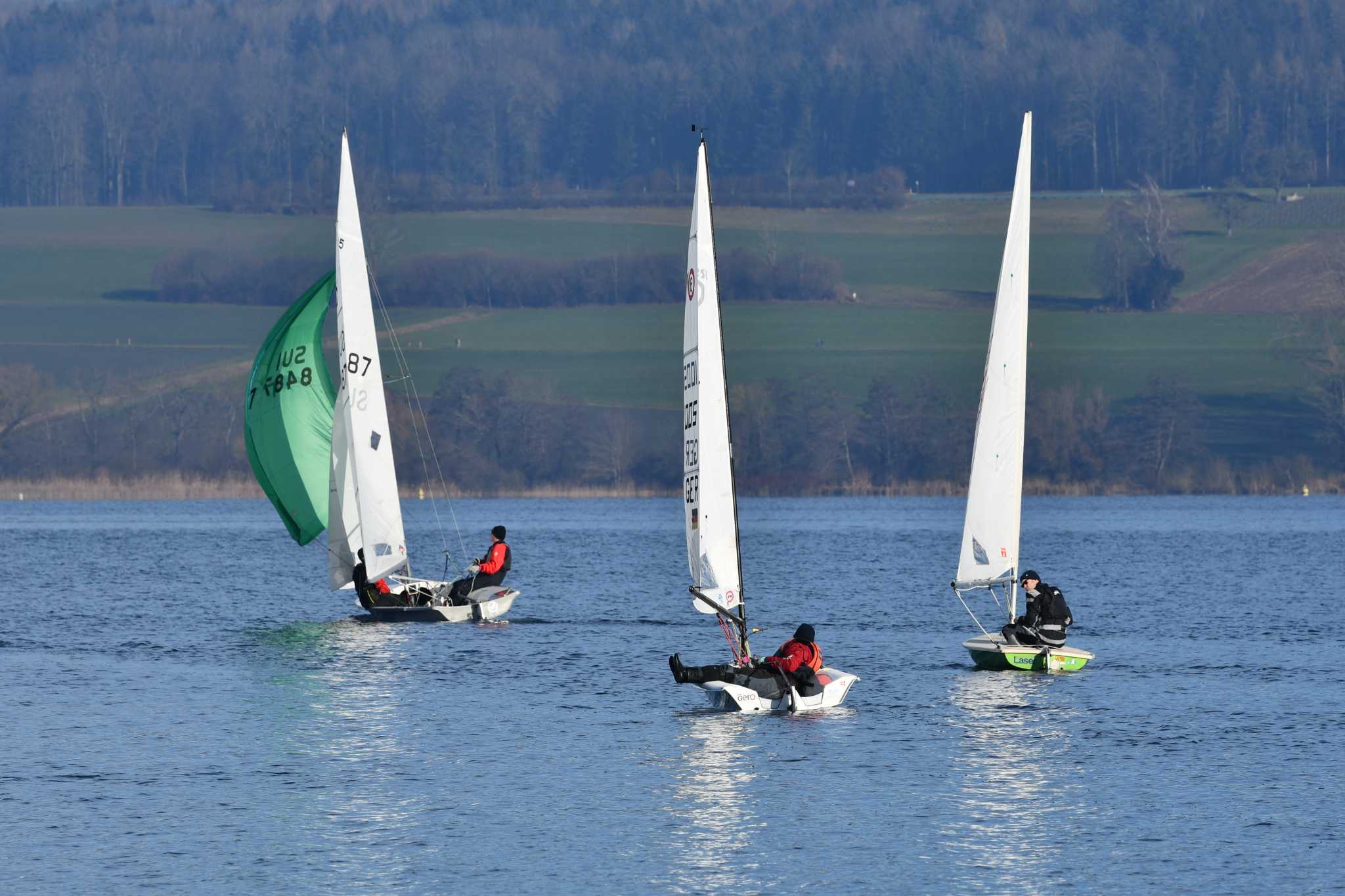  Yardstick  NeujahrsRegatta  SC Hallwil  Swiss Sailing Season 2025 started !