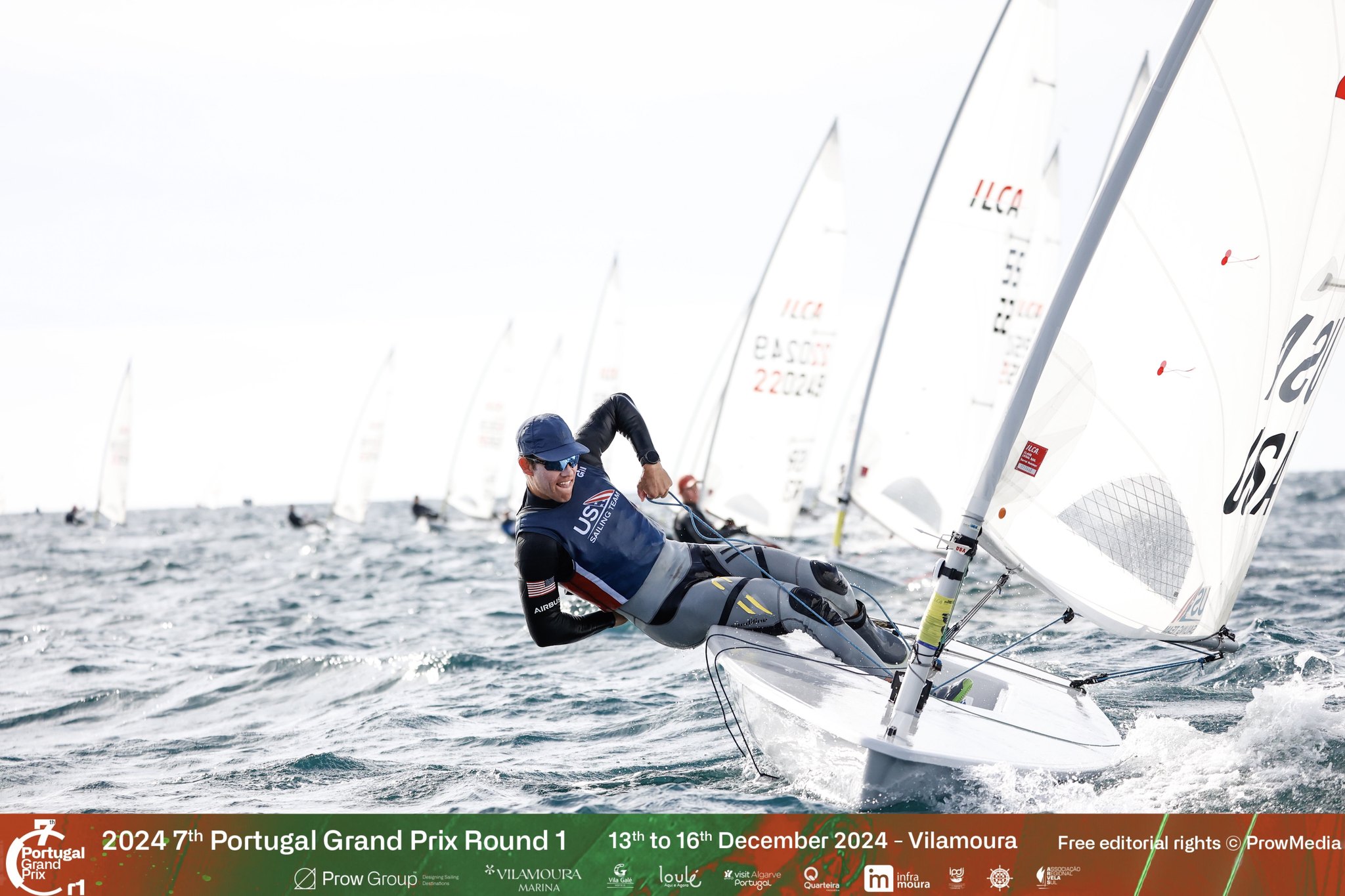  ILCA, 49er, 49erFX, 470  Portugal Grand Prix  Act 1  Vilamoura POR  Day 3