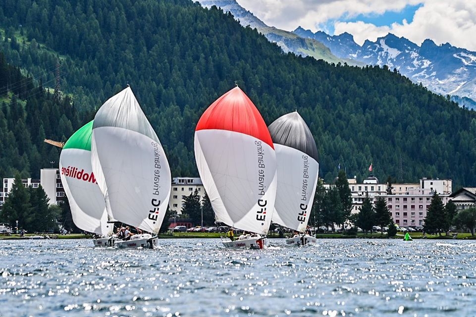  J/70  Swiss Sailing League  Youth Cup  St.Moritz  Final results