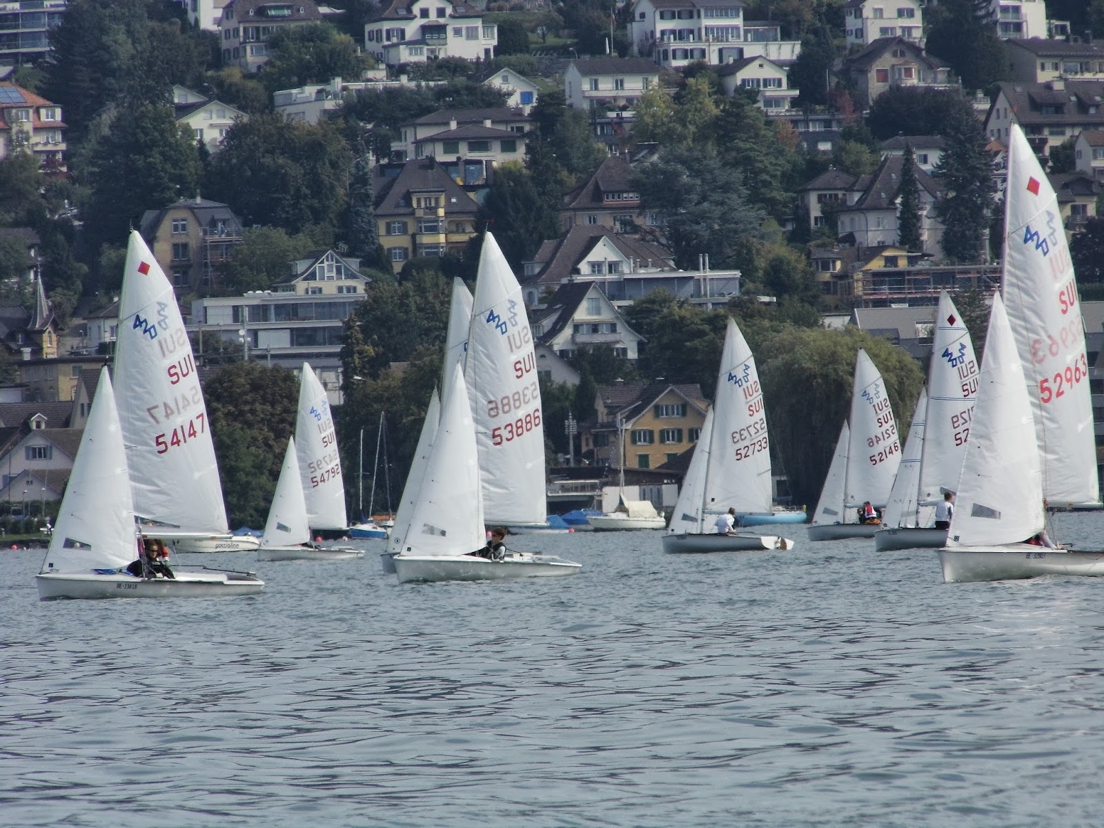  420  Annual Championship  SV Thalwil  Day 1
