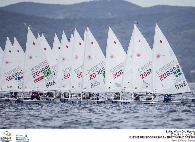  Laser  Olympic Worldcup 2016  Hyeres FRA  Day 2