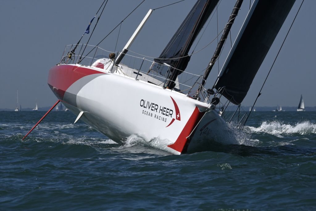  IRC  Round Britain + Irleand Race  Day 1  Oliver Heer SUI leading