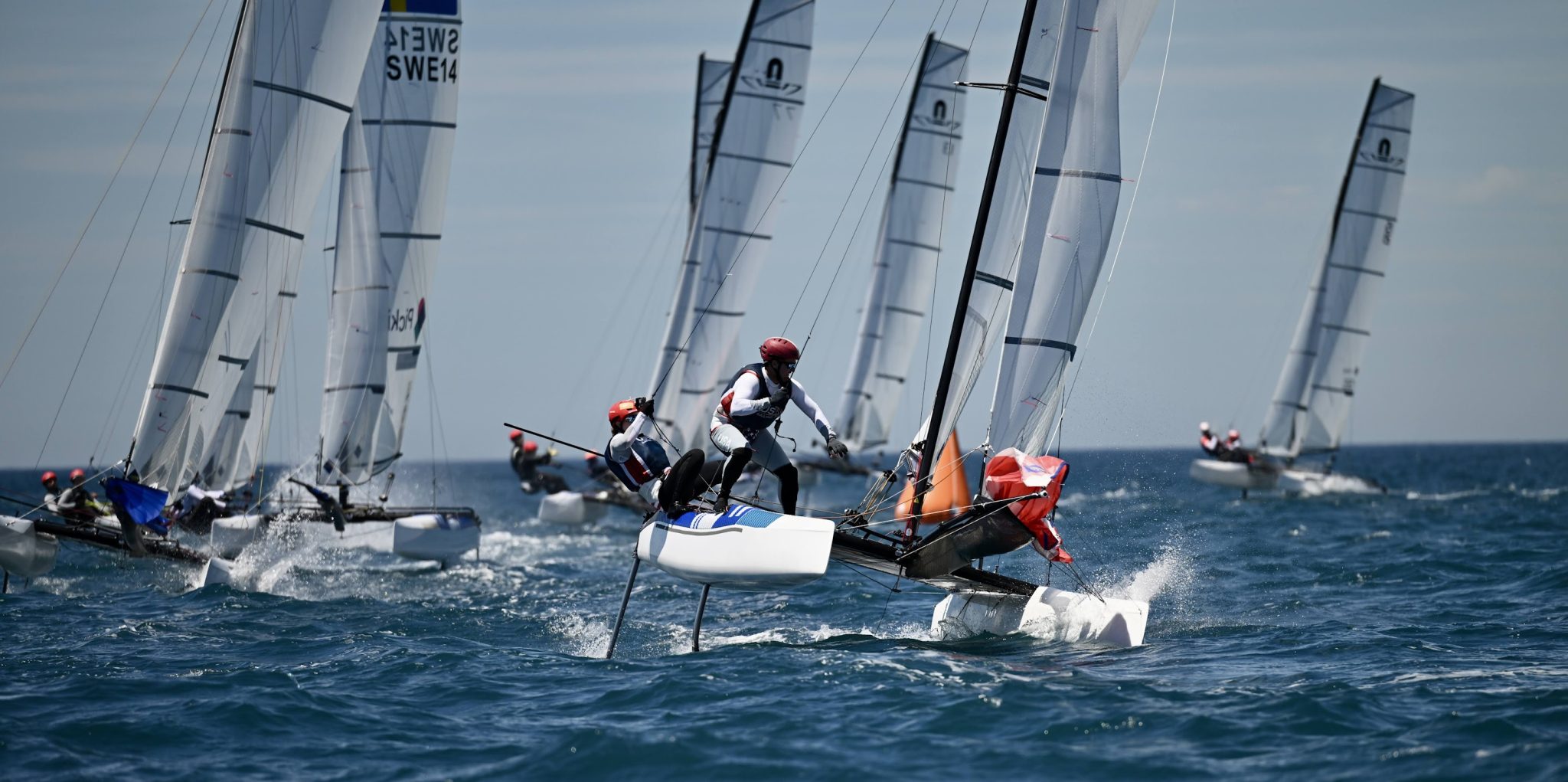  Nacra 17  European Championship 2024  Sferracavallo ITA  Day 1