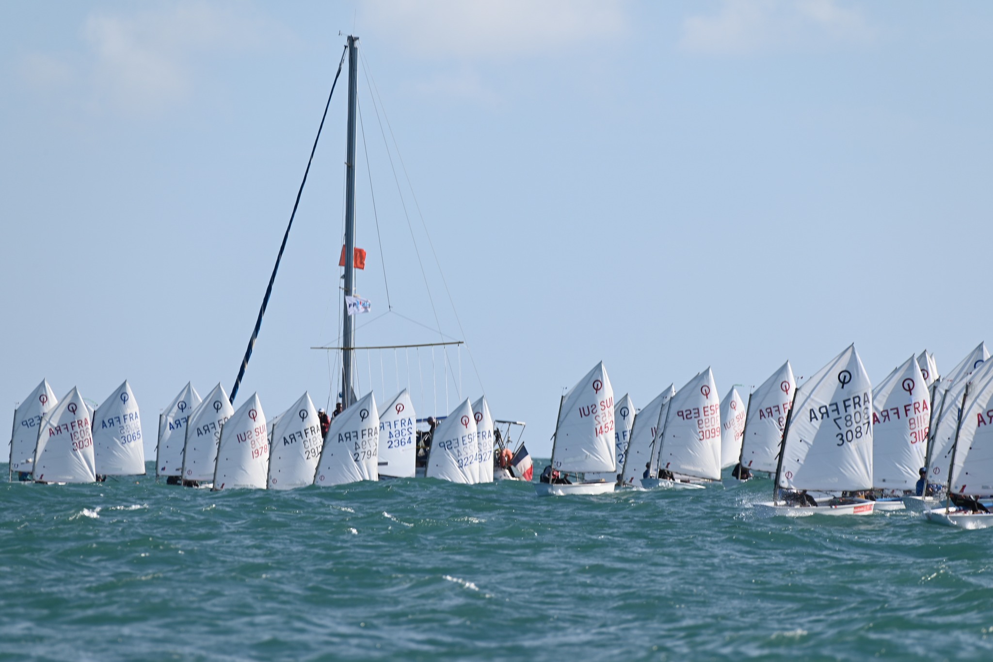  Optimist  Opti Cup  Cap d'Agde FRA  Day 1