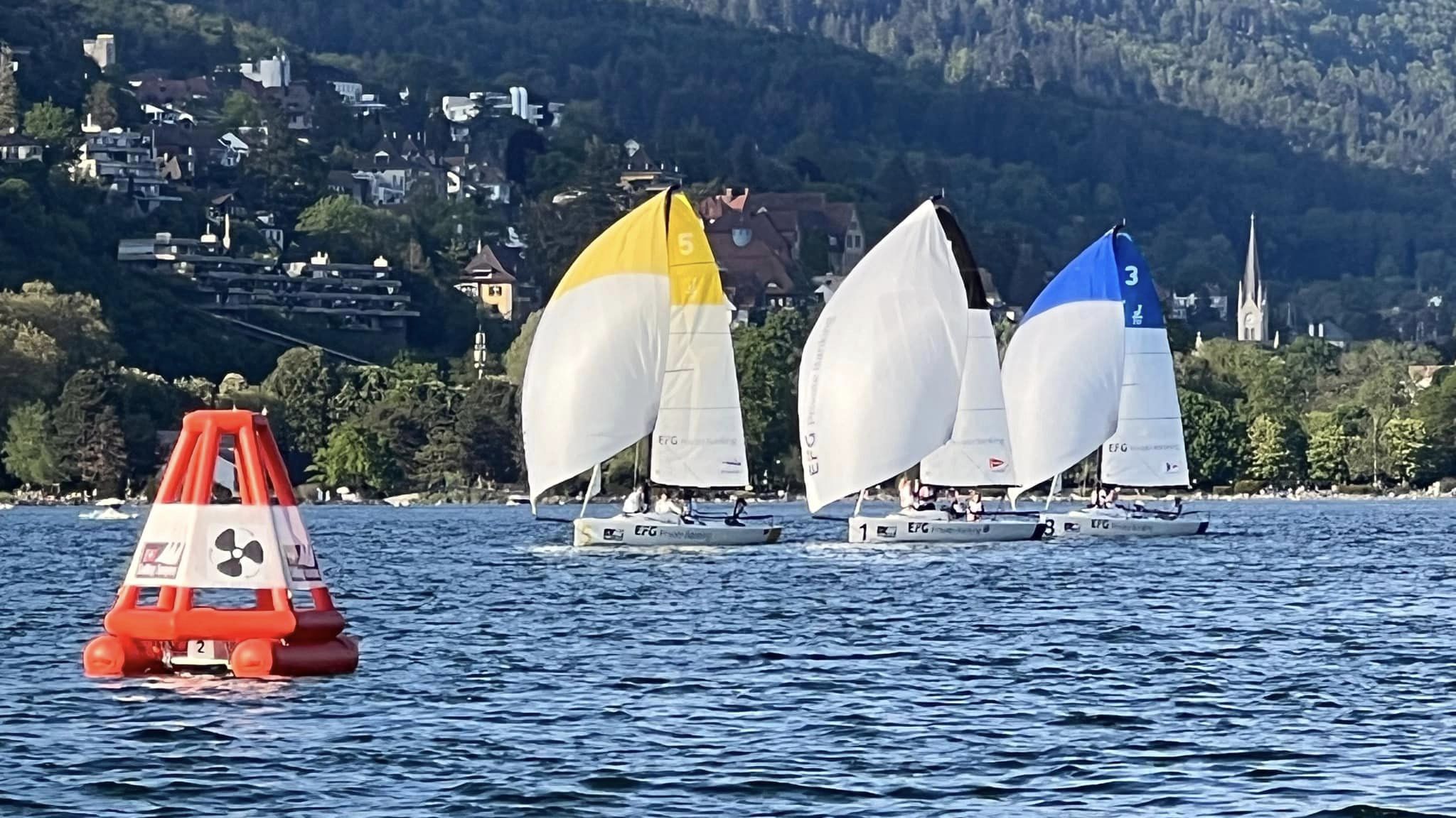  Swiss Womens Sailing League 2024  Act 2/Group 2  YC Bielersee  Day 1