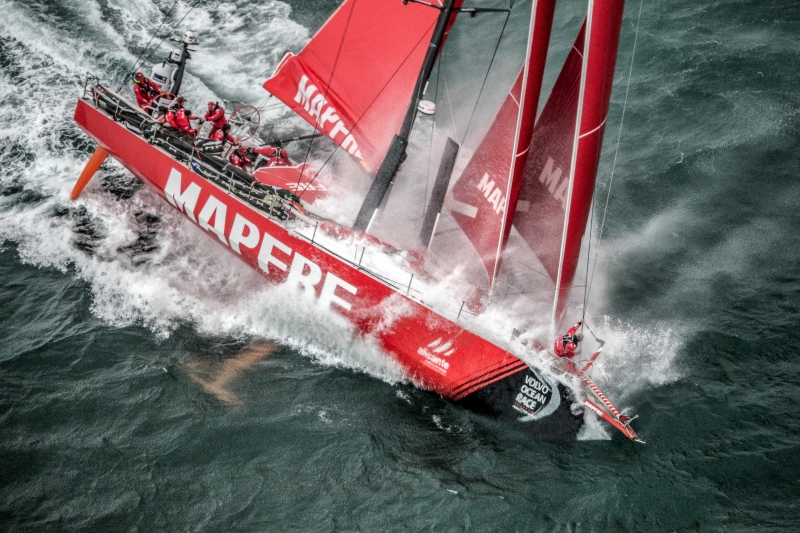  VOR65  Ocean Race 2017/18  Melbourne AUS  Leg 3  Day 15  Victoire d'etape pour 'Mapfre'