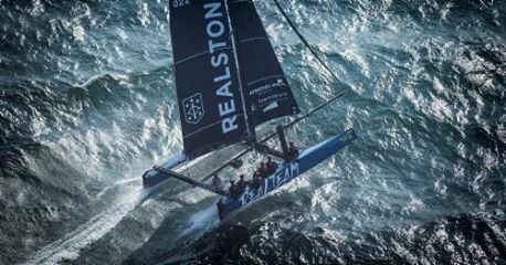  GC32Catamaran  Le ruban bleu  Realteam missed the record by 6 minutes