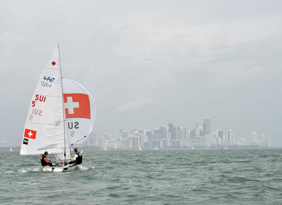  Olympic Worldcup 2019  Olympic Classes Regatta  Miami FL, USA  Day 3  Les Suisses