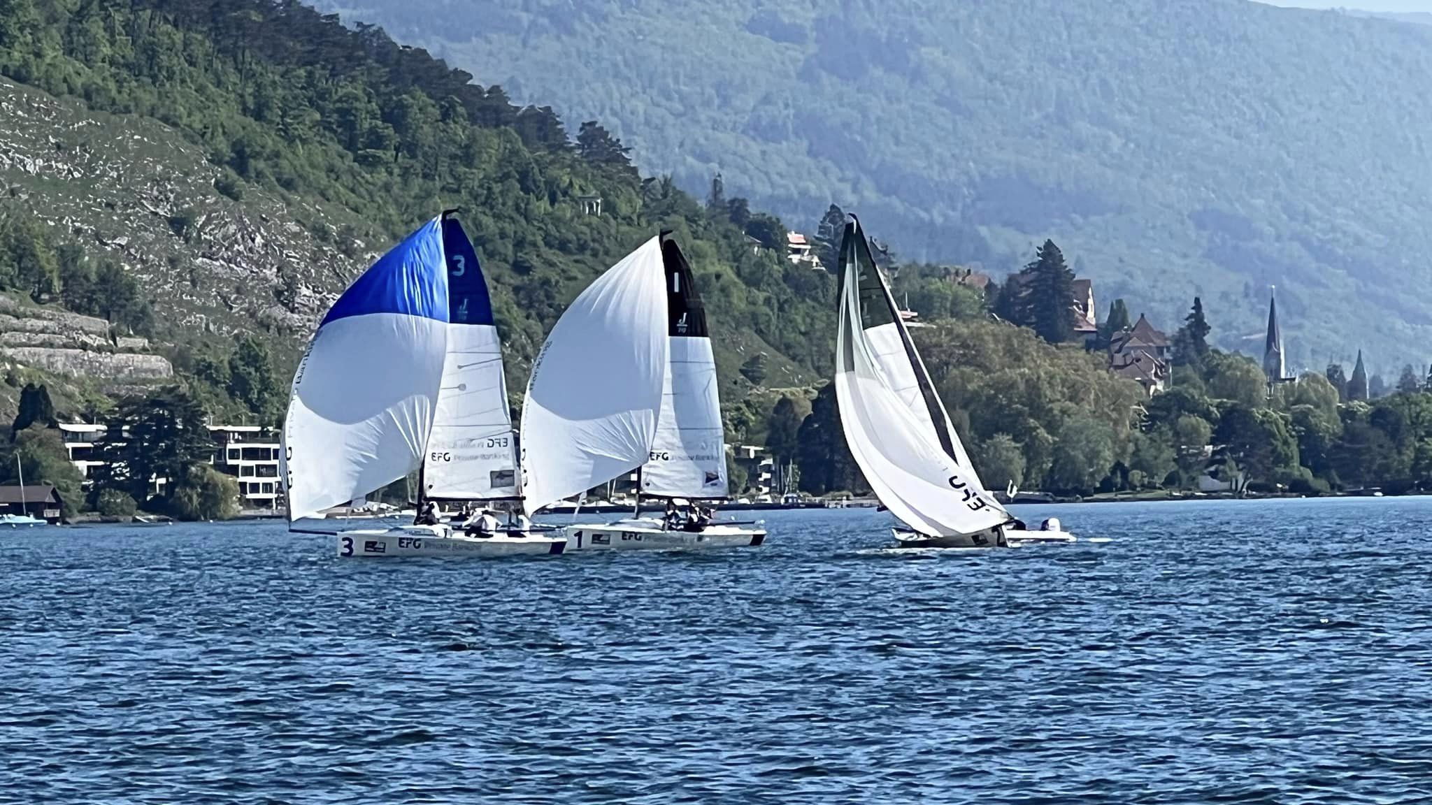  Swiss Womens Sailing League 2024  Act 1  YC Bielersee  Final results