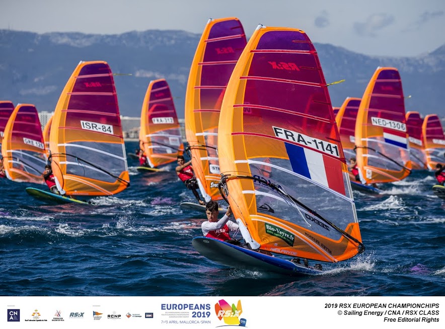  RS:XWindsurfer  European + European Youth Championship 2019  El Arenal ESP  Day 3, NorAms remain on midfleet ranks