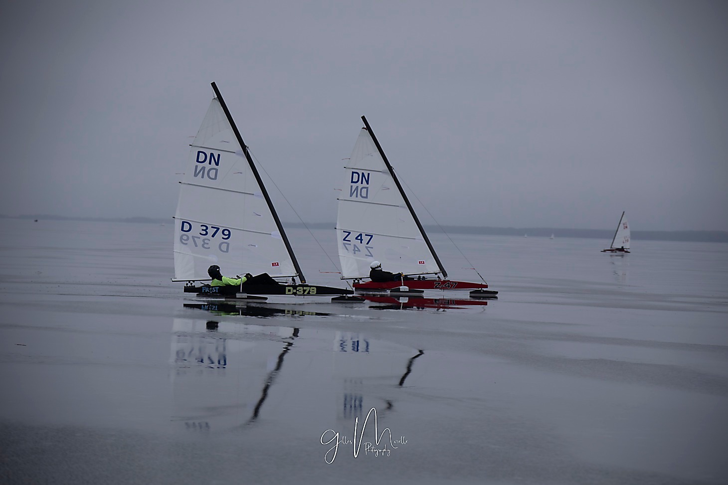  Ice Sailing  DN European Championship  Lake Pyhaejaervi FIN  Day 2