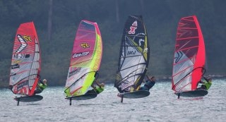  Windsurfing  Formula Foil World Championship 2020  Silvaplana SUI  Day 3, the French dominate