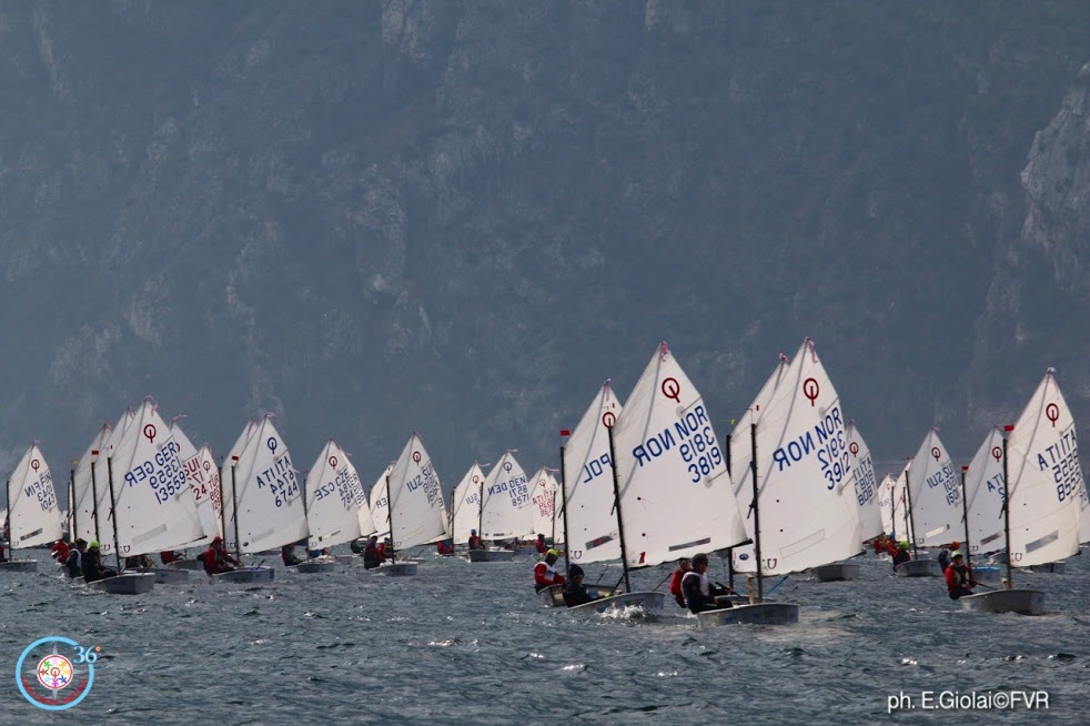  Optimist  Lake Garda Meeting  Riva ITA  Day 2, the Swiss