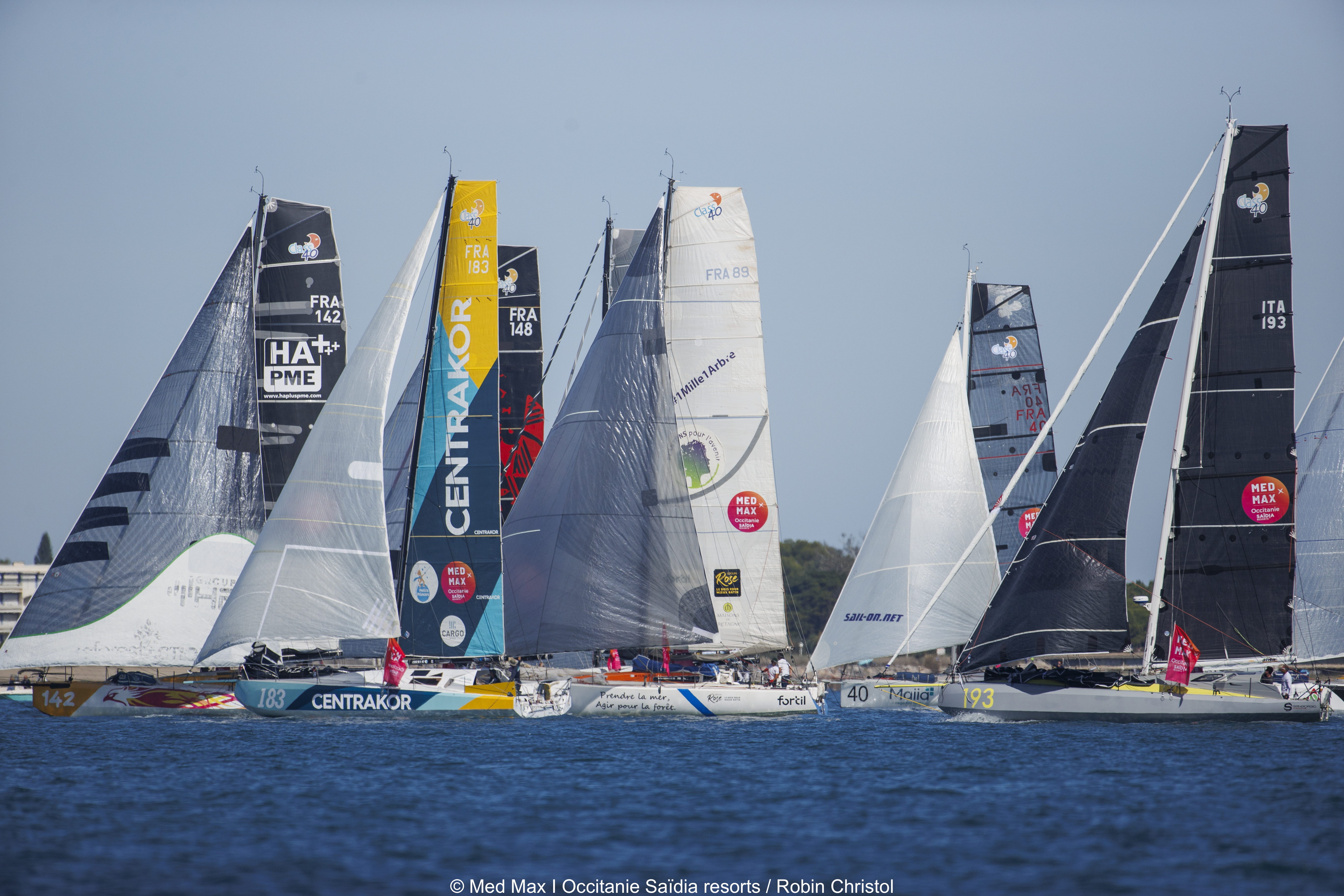  Class 40, Ocean Fifty  MedMax  Port Camargue  Day 2