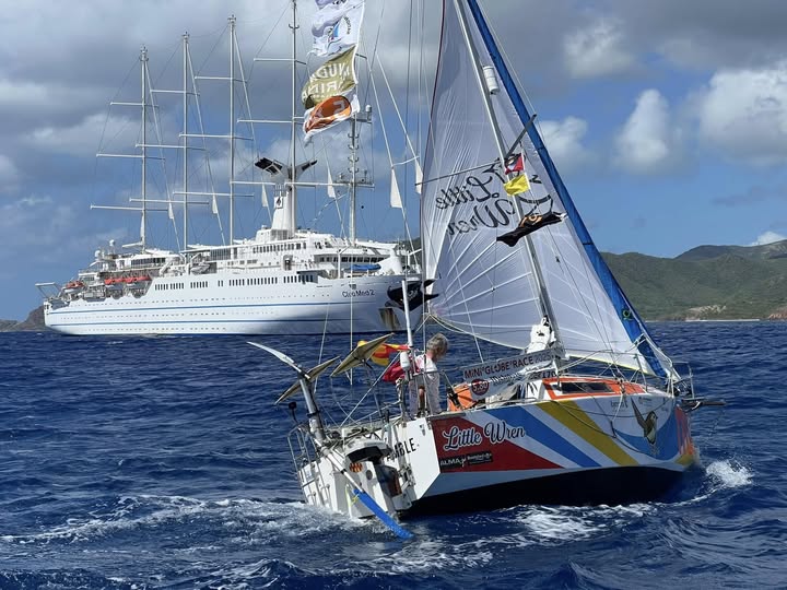  Mini 5.80  Globe Transat  Antigua  Victory for Renaud Stitelmann SUI