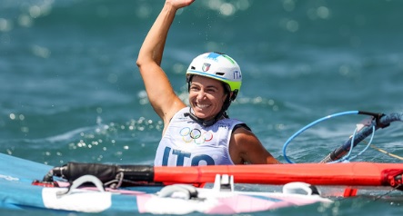  Olympic Games 2024  Marseille FRA  Day 7  WindsurfGold for Israel and Italy