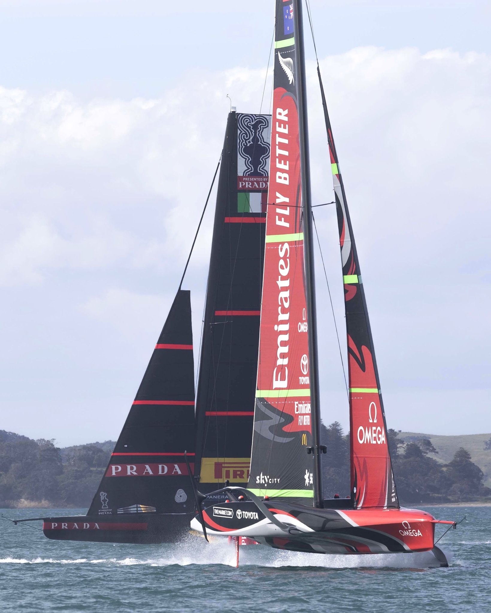  AC75  America's Cup World Series  Auckland NZL  the Video preview