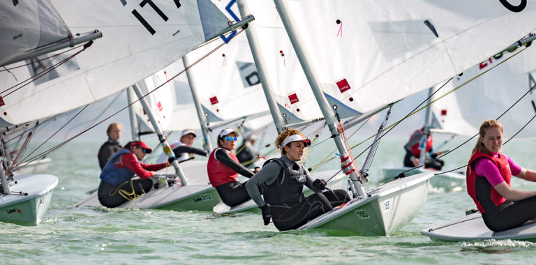  Laser Radial  Youth European Championship  Athen GRE, the Swiss