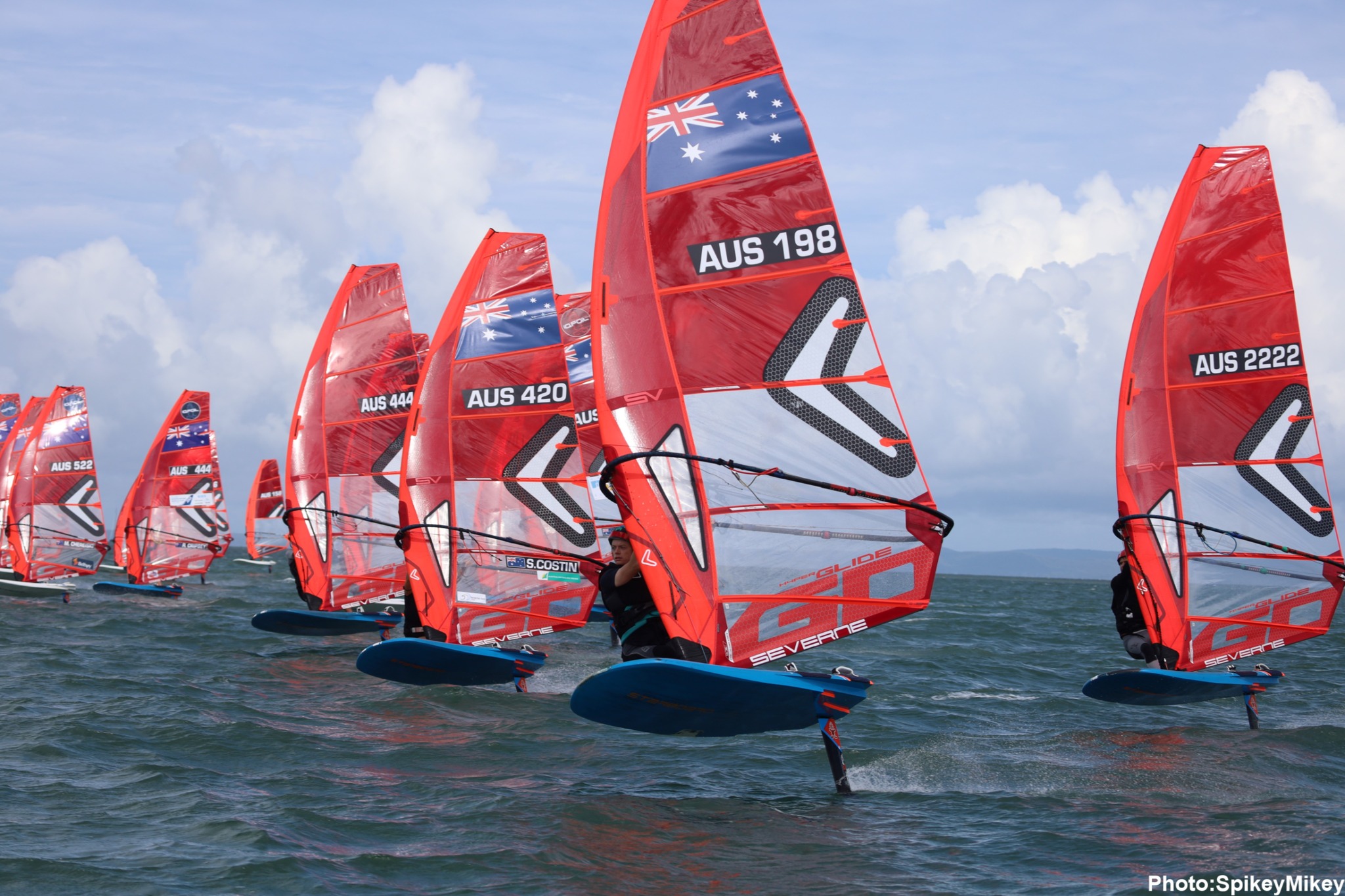  ILCA 6, various classes  Sail Brisbane  Brisbane AUS  Day 2