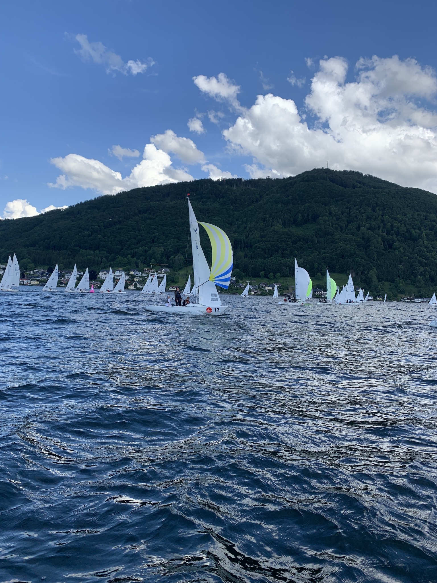  Yngling  World Championship 2024  Traunsee AUT  Day 4