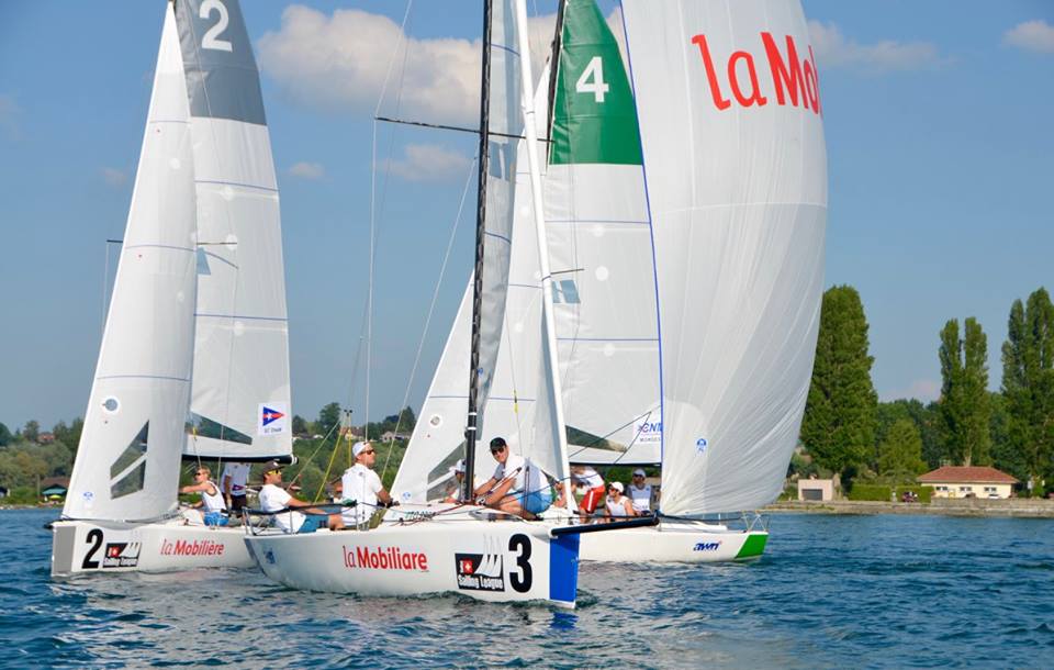  J/70  Swiss Sailing Challenge League, Act 3  CV Estavayer  Final results