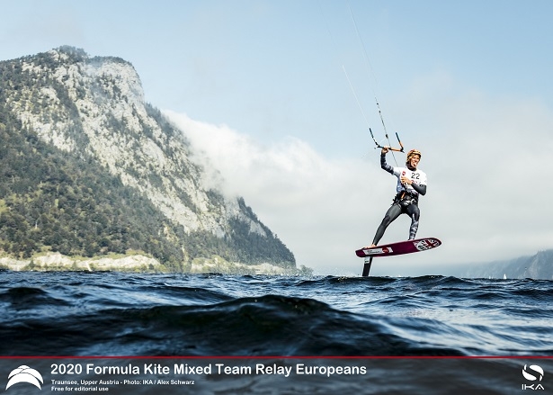  KiteFoil  Formula Kite Mixed Team Relay European Championship 2020  Traunsee AUT  Final results
