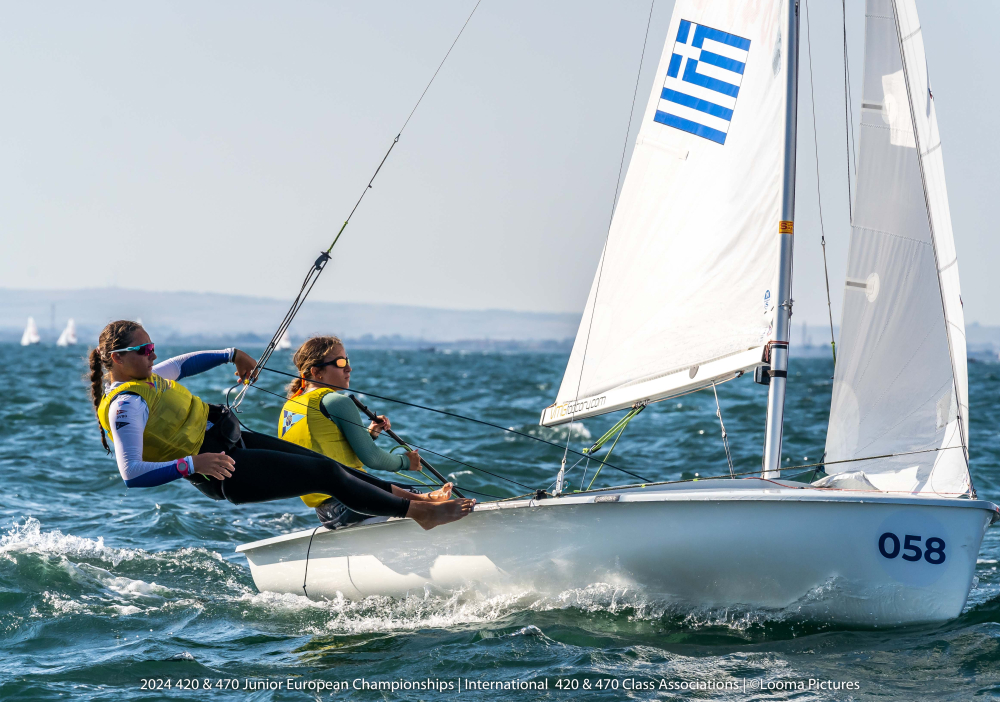  420, 470  Youth European Championship 2024  Thessaloniki GRE  Final results