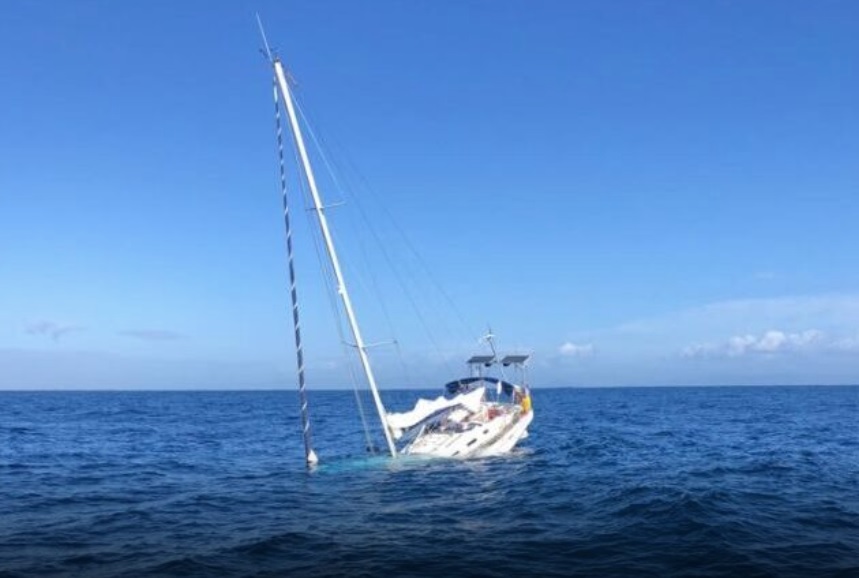  Yacht nach OrcaAttacke gesunken