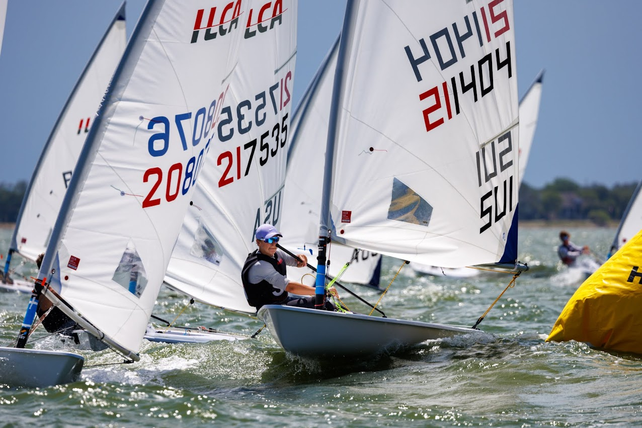 Sailing News - ILCA 6 - Youth World Championship - Shoreacres TX, USA - Day 1
